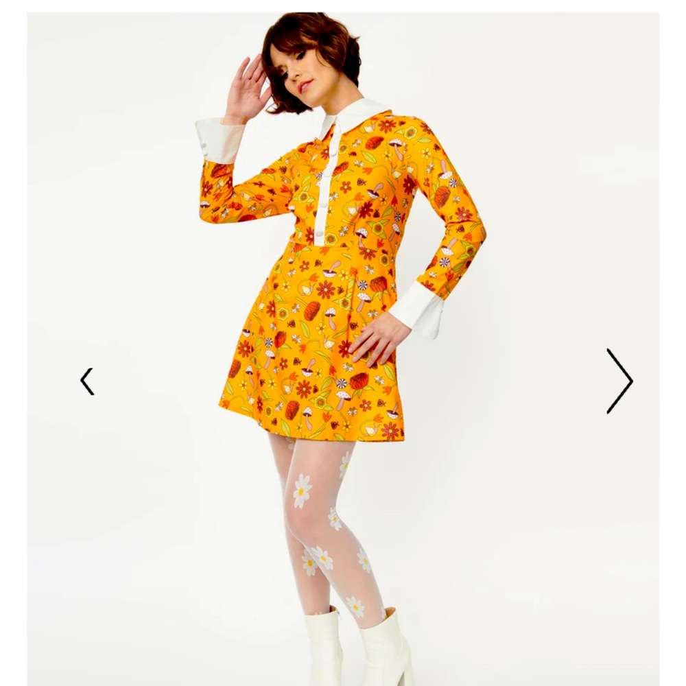 Ladies retro dress.